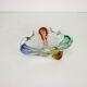Bohemian Art Glass Ashtray by Josef Hospodka, 1960's