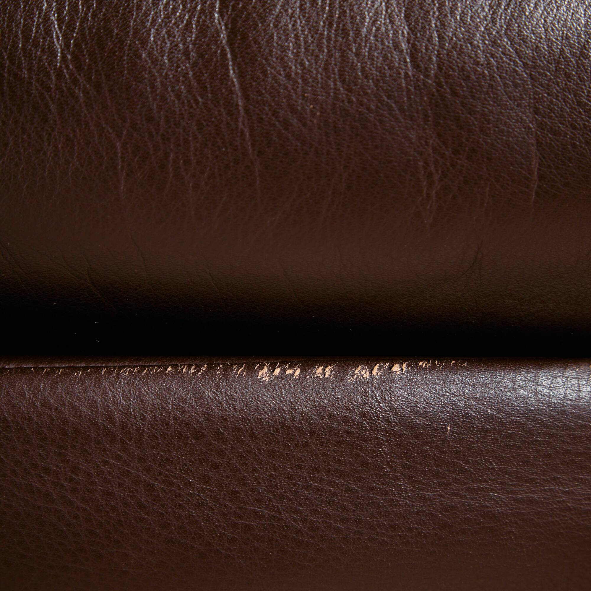 MK11470 Portovenere two-seater leather sofa by Vico Magistretti for Cassina