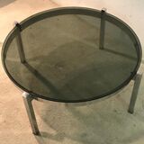 70s round coffee table