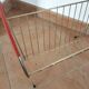 Golden magazine rack