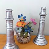 Pair of handmade candlesticks "Ana Ortéga"