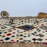 Handmade Moroccan Berber rug 245 x 154 cm