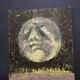 Contemporary moon painting on canvas