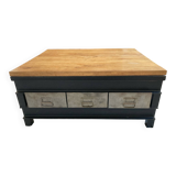 Industrial style coffee table