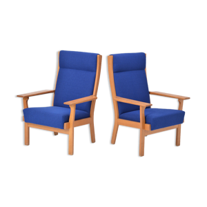 Ensemble de deux fauteuils - milieu danois