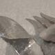 Fish serving set, 2 pieces, silver-plated metal, Apollo Empire silversmith