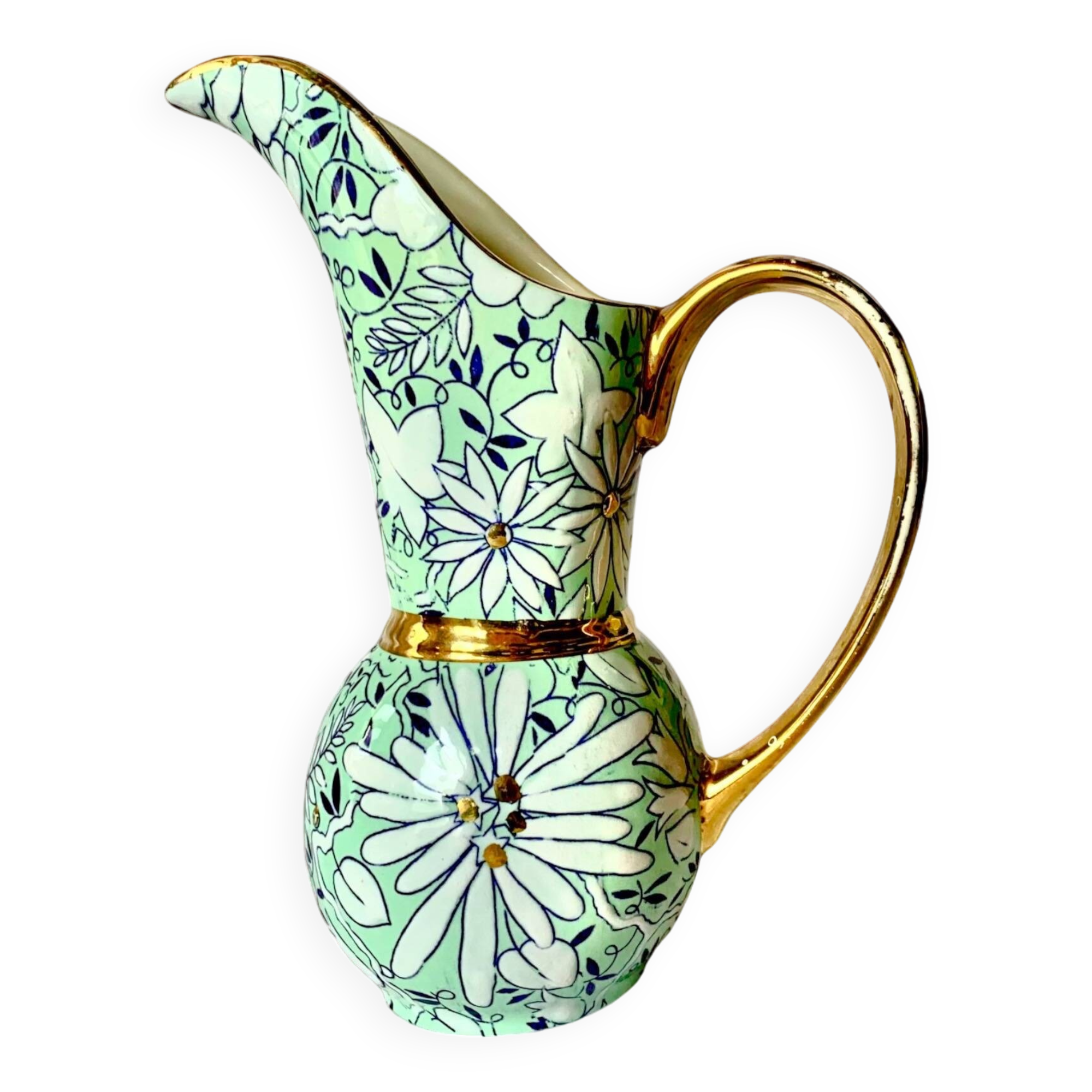 Art Deco vase or pitcher Raymond Chevallier for Boch La Louvière