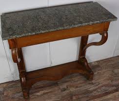 Console era Empire in light wood