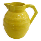Art Deco pitcher from the 1950s in Orchies earthenware.