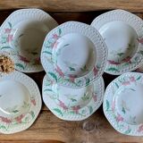 6 “Santa Clara” Spain soup plates