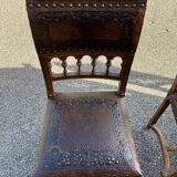 6 Henri II chairs