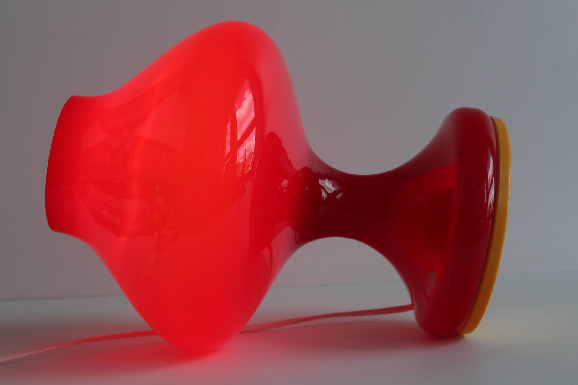Lampe de table en verre du milieu du siècle, conçue par Stepan Tabera, années 1960