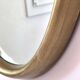 Antique oval mirror 75 X 56 cm
