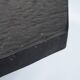 Brutalist Octagonal Coffee Table in Black Stone Look Resin, 1970s