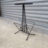 Porte-revue en fer et faïence, 1970