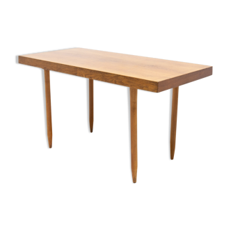 Mid century beech wood central table, 1960´s, Czechoslovakia