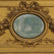 Golden wooden mirror 85x146cm