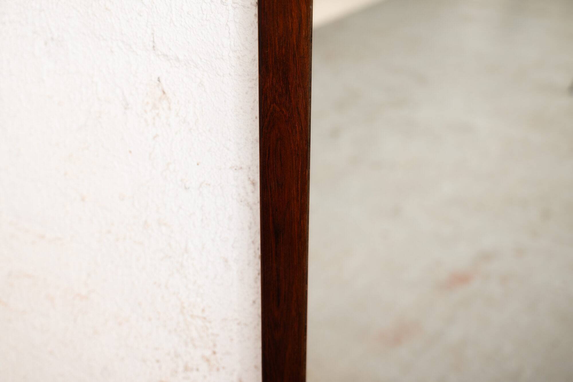 Rosewood mirror, Danish design