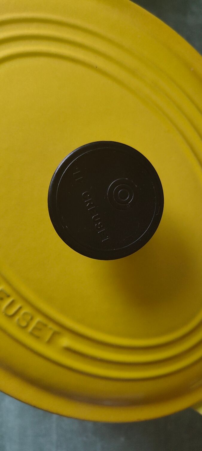 Le Creuset Yellow Oval Casserole