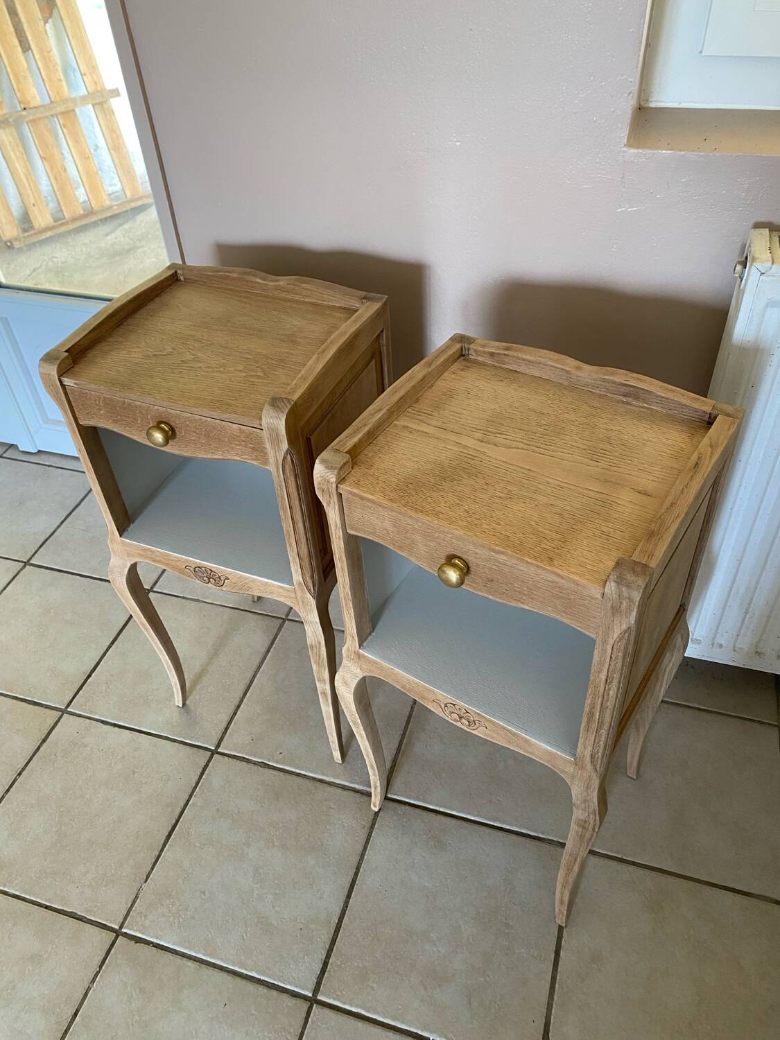 Pair of bedside tables