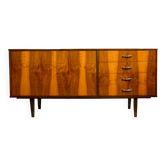 Polish Walnut Veneer Sideboard, 1960s
