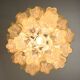 Large Mid-century Italian Glass Cascade Chandelier