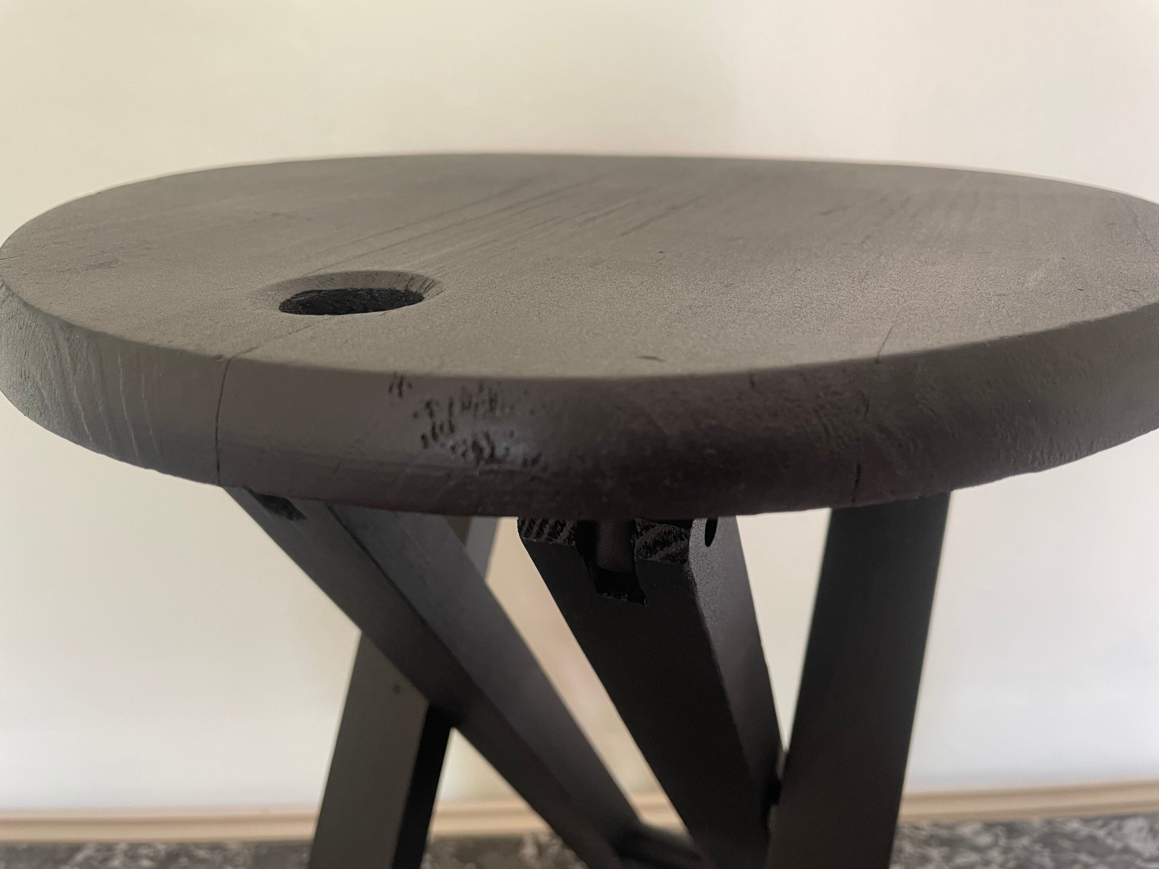Tabouret pliable