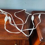 Pair of vintage alabaster lamps