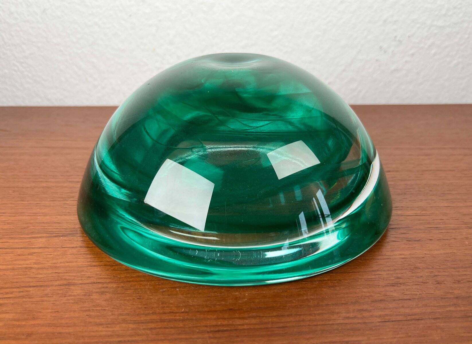 Vintage Swedish glass bowl by Kosta Boda