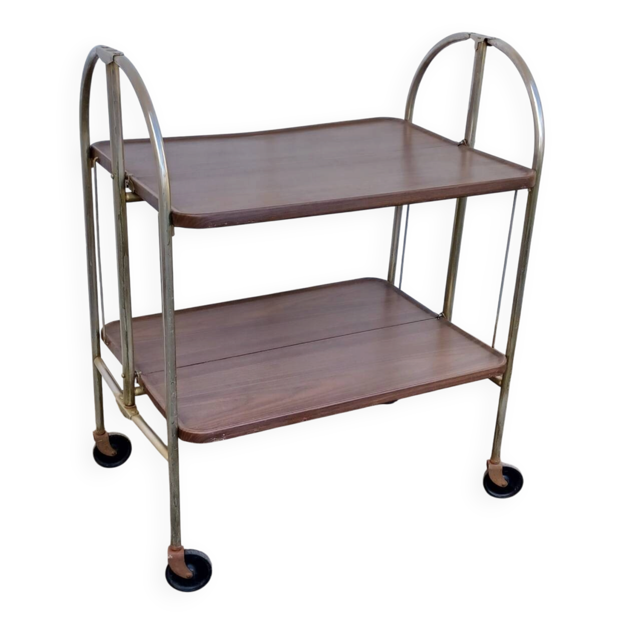 Vintage folding dessert table