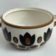 Vintage Boch "Kimono" cache-pot in earthenware – Belgium, 1950s