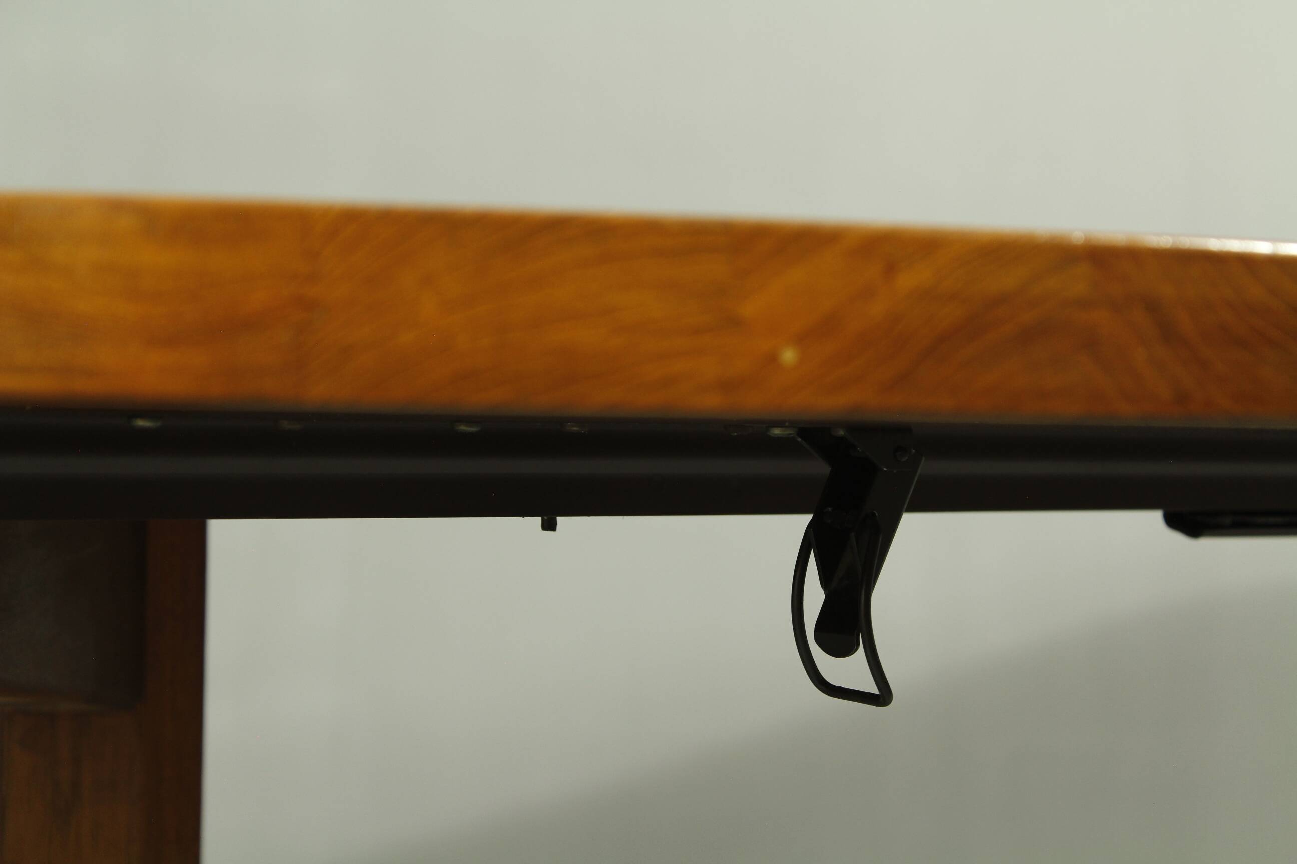 Table à manger extensible danoise en teck, années 1980