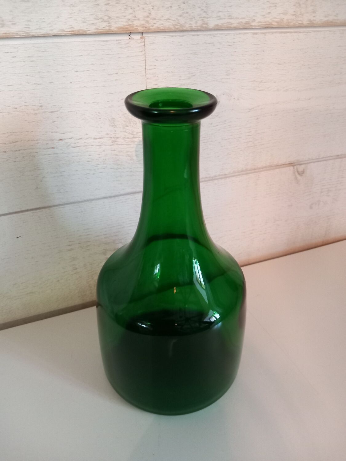 Green Italian carafe