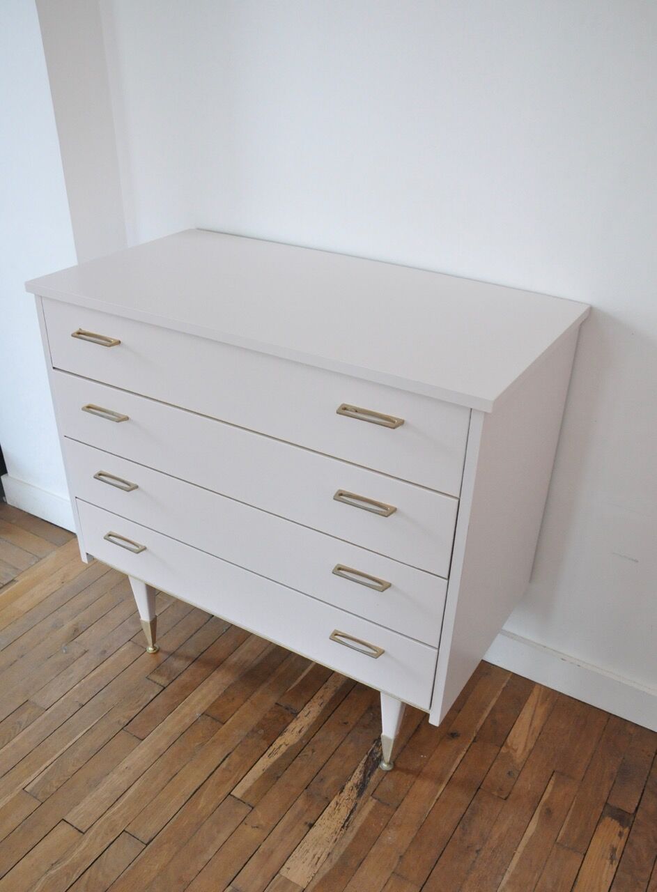 Dresser nude and gold