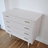 Dresser nude and gold