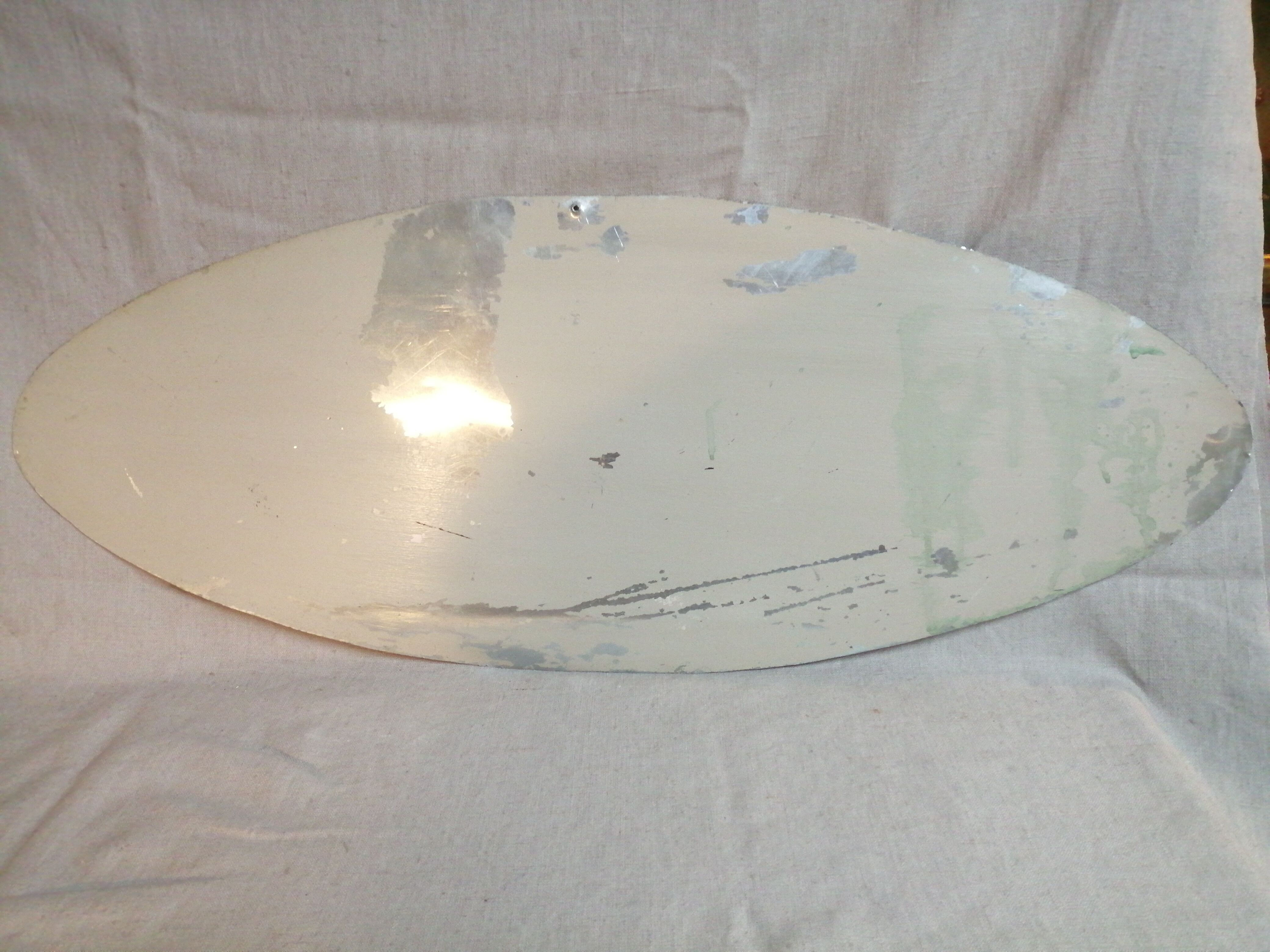 Former poste painted sheet