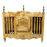 19th Century Light Walnut Panetière