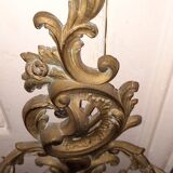 Pair of 3-light wall lamps