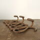 Rattan coat hanger