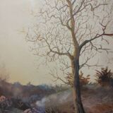 Painting signed Aristide Benon