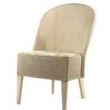 Lloyd Loom Studio style chair with drawer