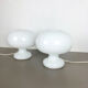 Lot de 2 lampes de table bulles en verre originales de Cosack Lights, Allemagne, années 1970