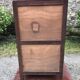 Chiffonnier, commode vintage en chêne à 5 tiroirs