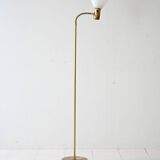 1950s Scandinavian Floor Lamp in Brass