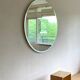 Miroir rond attribué à Deknudt, Belgique. années 1980