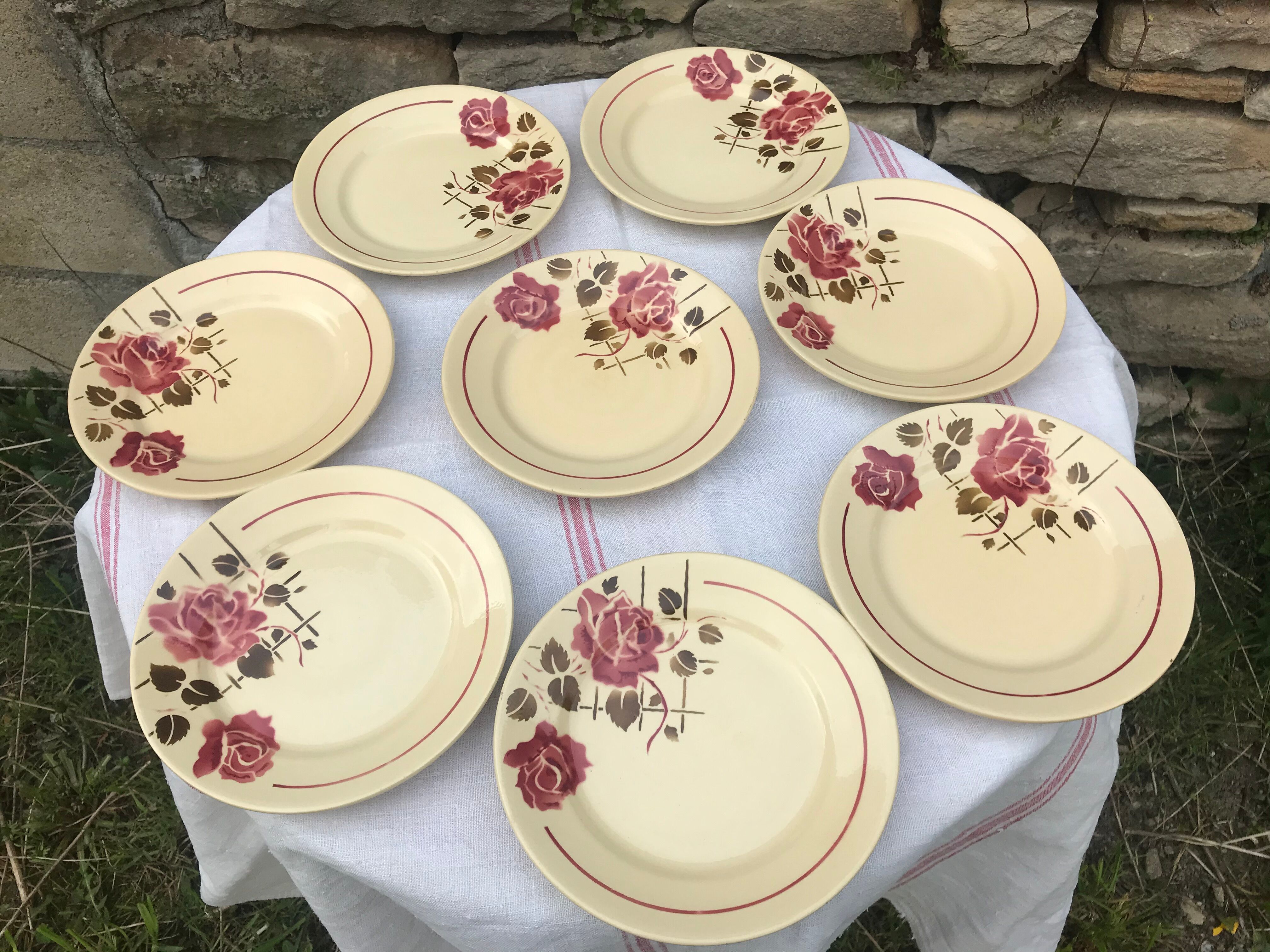 Badonviller Dessert Plates