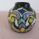 Art Deco ceramic vase from Montoise Bergen, 1920s-1930s.