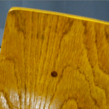 Lot of 4 oak chairs, 1974