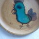 Vallauris pottery plate La Colombe