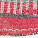 3x9 navy blue & pink turkish runner rug 79x272cm